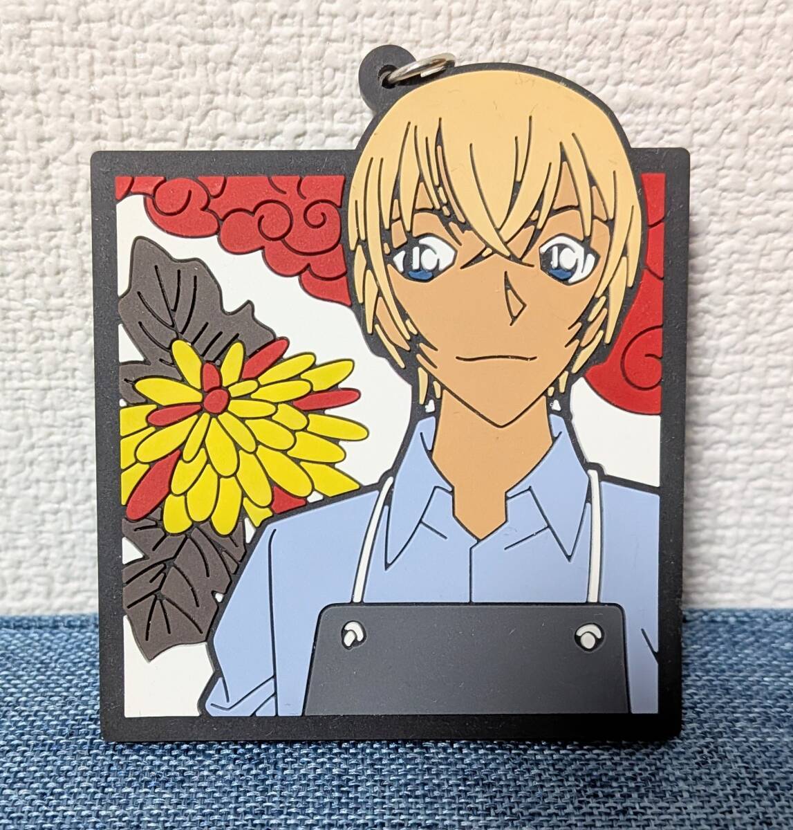 名探偵コナン ラバーキーホルダー 安室透 花札拍卖