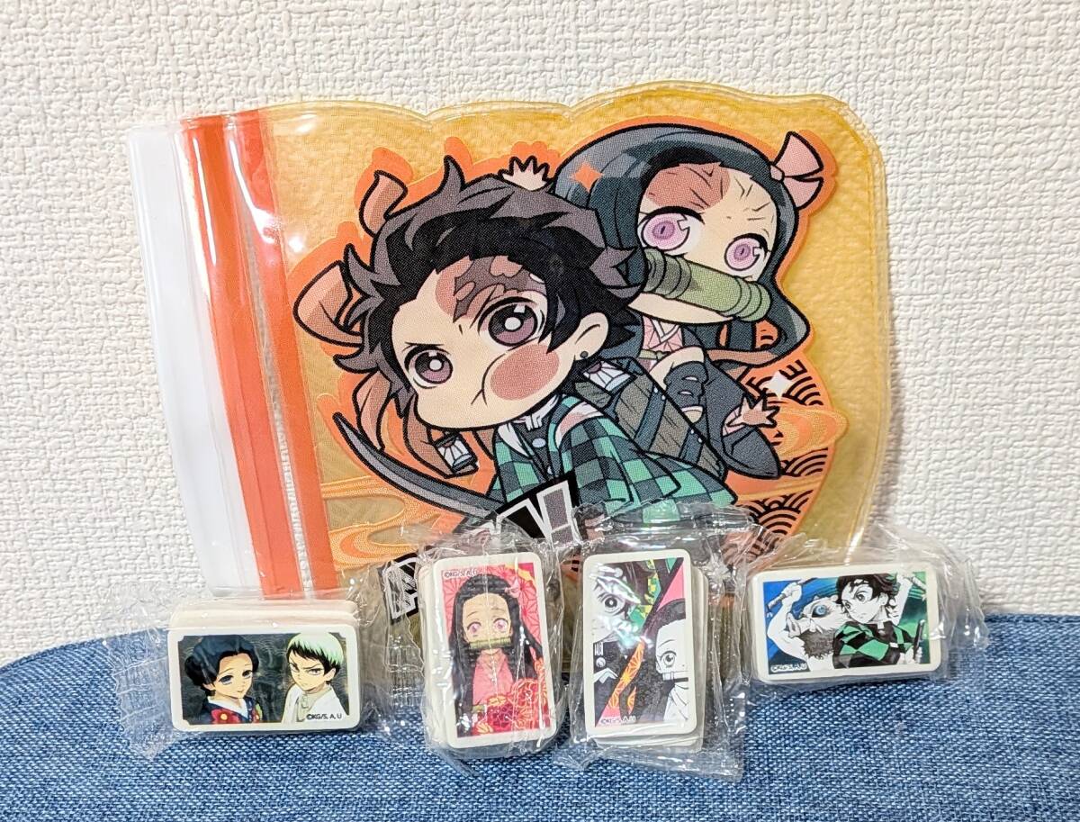 鬼滅の刃 ガチャビニールポーチ キーチェーン  5点セット!拍卖