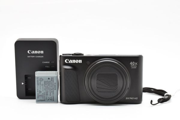 ■ほぼ新品■ CANON PowerShot SX740 HS ブラック PSSX740HSBK拍卖