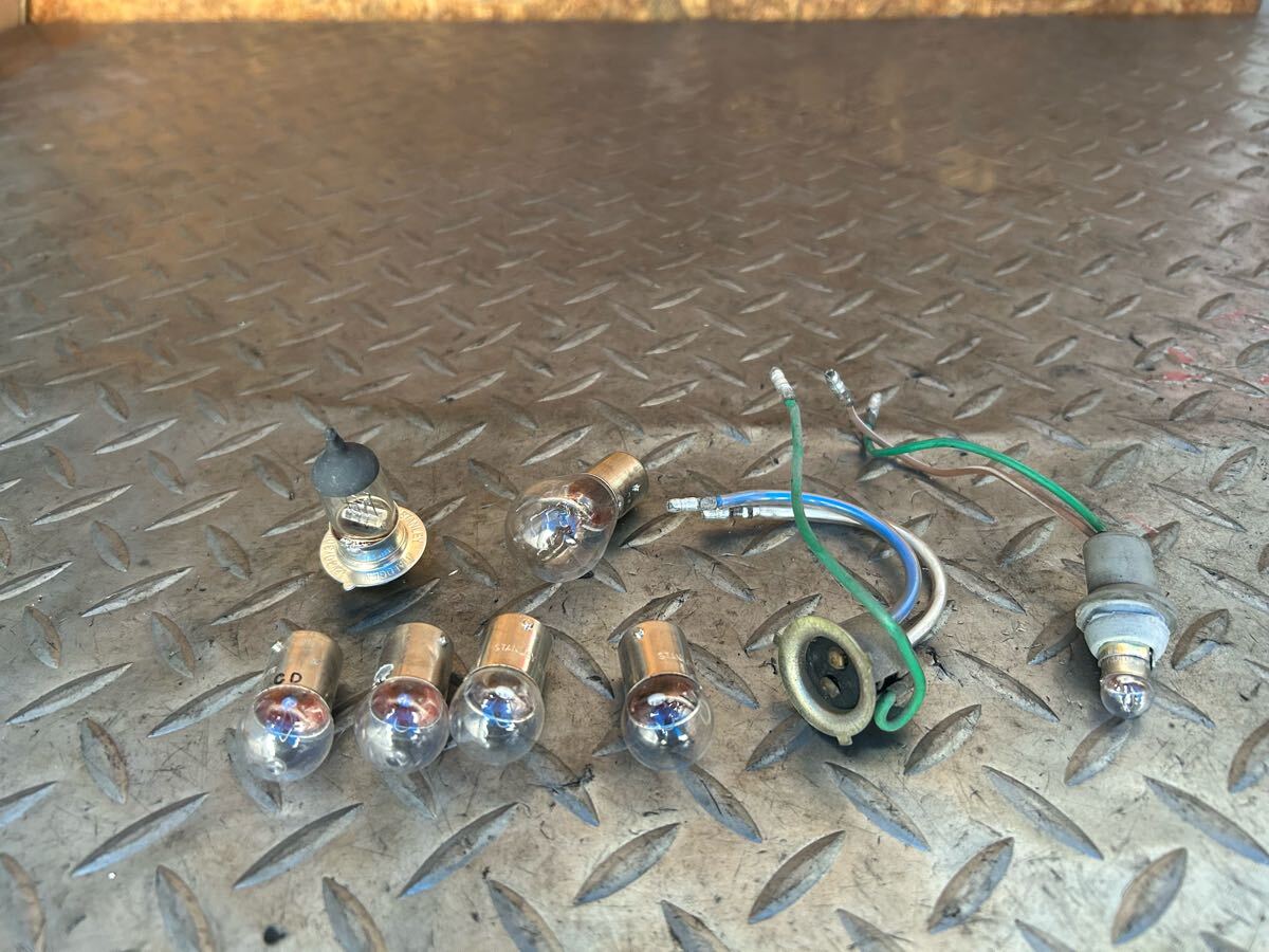 4497■ ホンダ ジャイロX TD01 ヘッドライト ソケット 電球 ウインカー フロント リア テール 前期拍卖