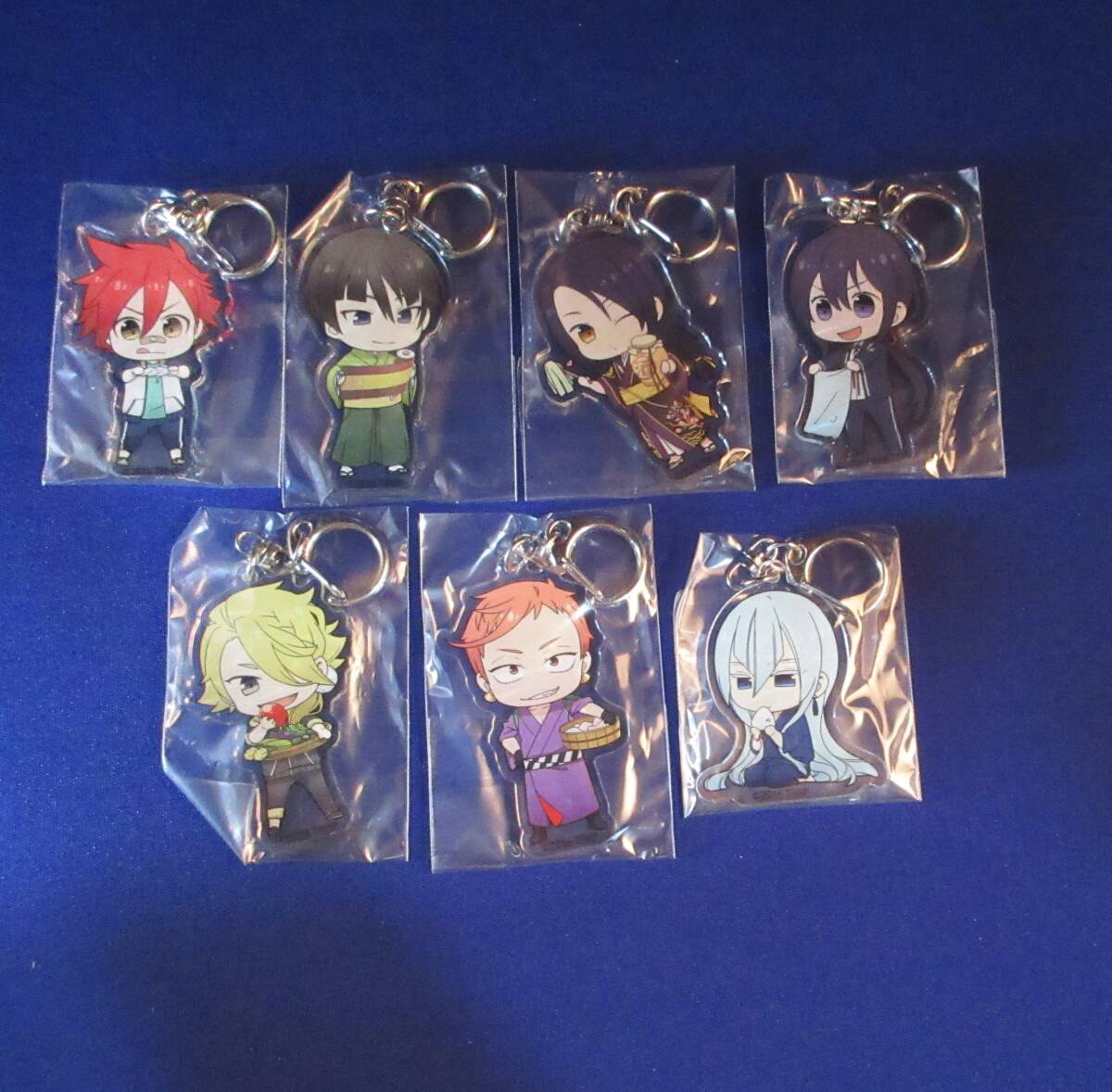 N738■アクリルキーホルダー 刀剣乱舞 7点 拍卖