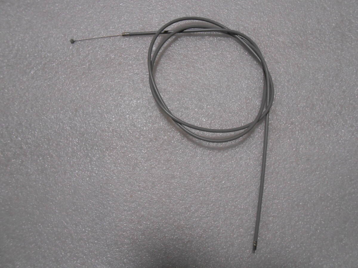 ###富士重工 ラビットS301A 新品スロットルワイヤー1本 (85mm)グレー色 日本製拍卖