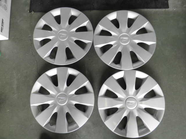新古車外し長期保管品 ダイハツ純正 14インチ 4枚セット イース タント ムーブ ミラ コンテ ココア拍卖