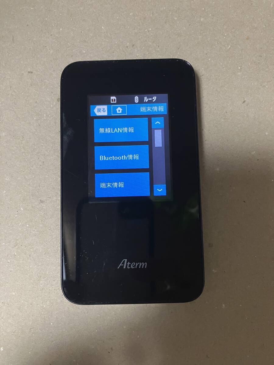 NEC Aterm PA-MS03LN3B Mobile Router Series モバイル ルーター シリーズ ブラック拍卖