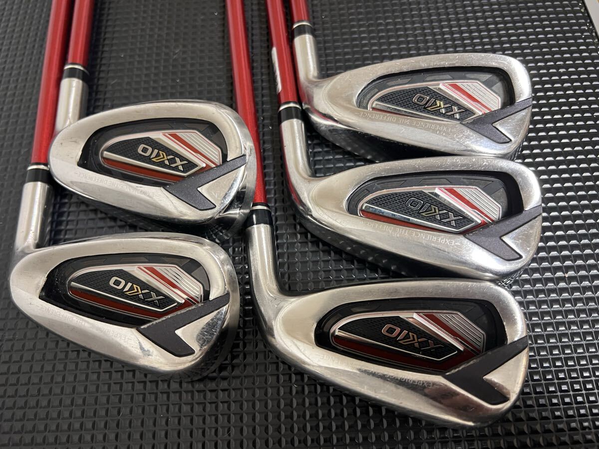 2022年 ゼクシオ12 アイアン レッド XXIO MP1200 Frex-S 6~PW 5本セット RED XXIO12拍卖