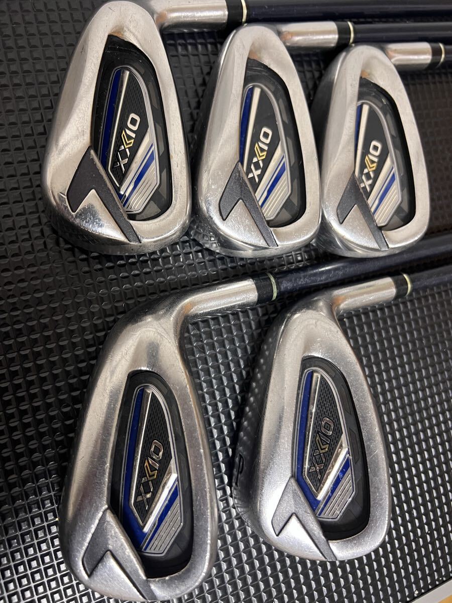 ダンロップ XXIO ゼクシオ 12 アイアン 6〜PW 5本 MP1200 カーボンFrex-S 2022 拍卖