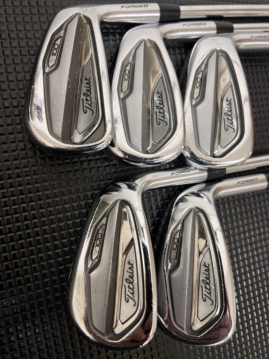 タイトリスト T100 2019 アイアン セット ゴルフ クラブ 日本正規 NS PRO 950GH neo S 7〜PW.50° 5本セット拍卖
