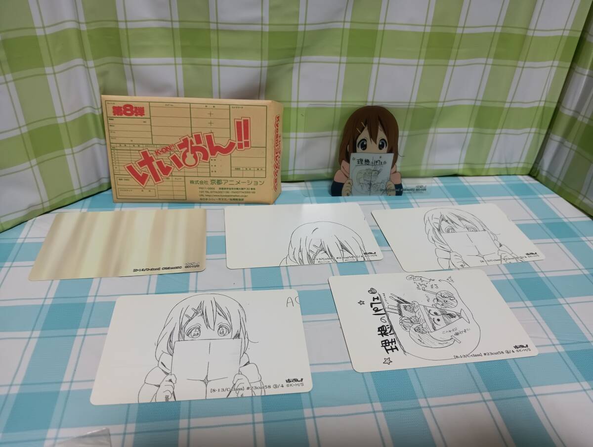 京都アニ 京アニコレクション けいおん! 第8弾 8-13/C-class #23cut58 平沢唯 カット袋付き カード 豆コンテ 名場面 理想のパフェ拍卖