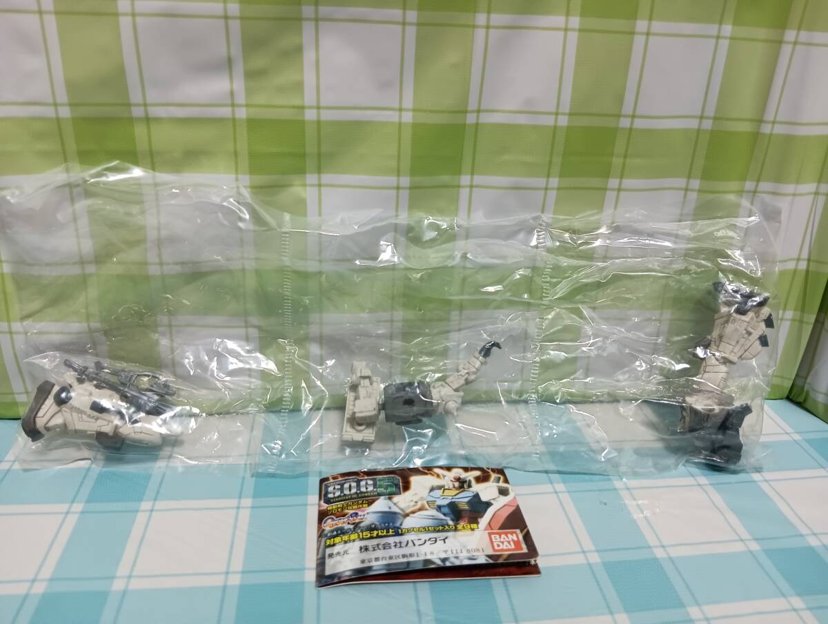 BANDAI 機動戦士ガンダム S.O.G.5 ソロモン攻略作戦 高機動型ザク シン・マツナガ大尉機 MS-06R-1A 未開封品 フィギュア MSV拍卖