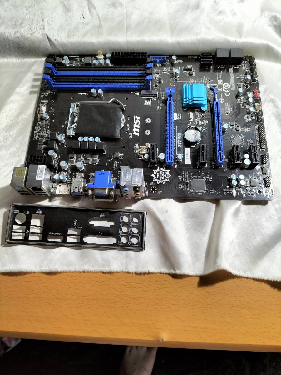 ★MSI Z97-S01 LGA1150 Z97 ATX●マザーボード拍卖