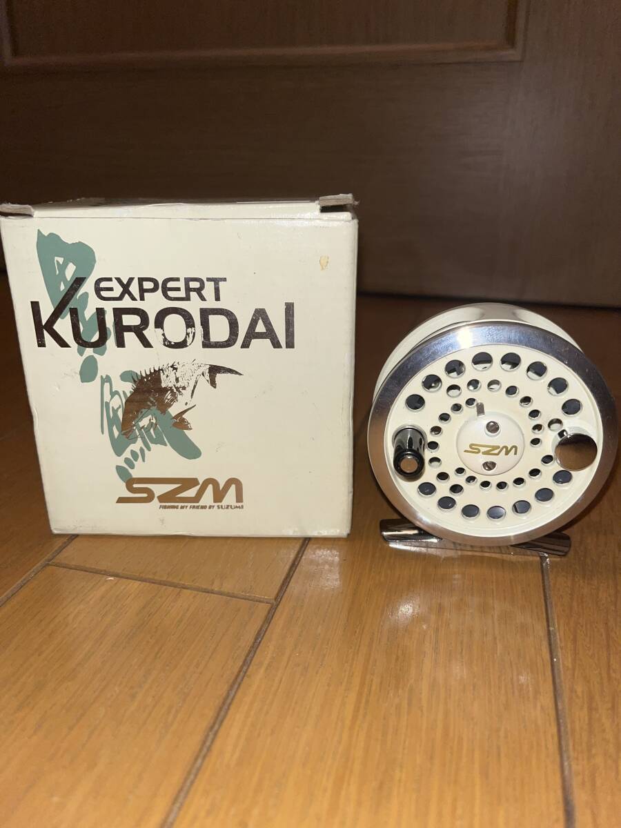 新品未使用 EXPERT KURODAI タイコリール黒鯛 箱付き 取説付き拍卖