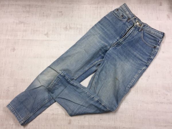 リーバイス Levi's w626-0217 日本製 アメカジ ハイウエスト テーパード デニム パンツ ジーンズ レディース 9号 ジップフライ 29 青拍卖