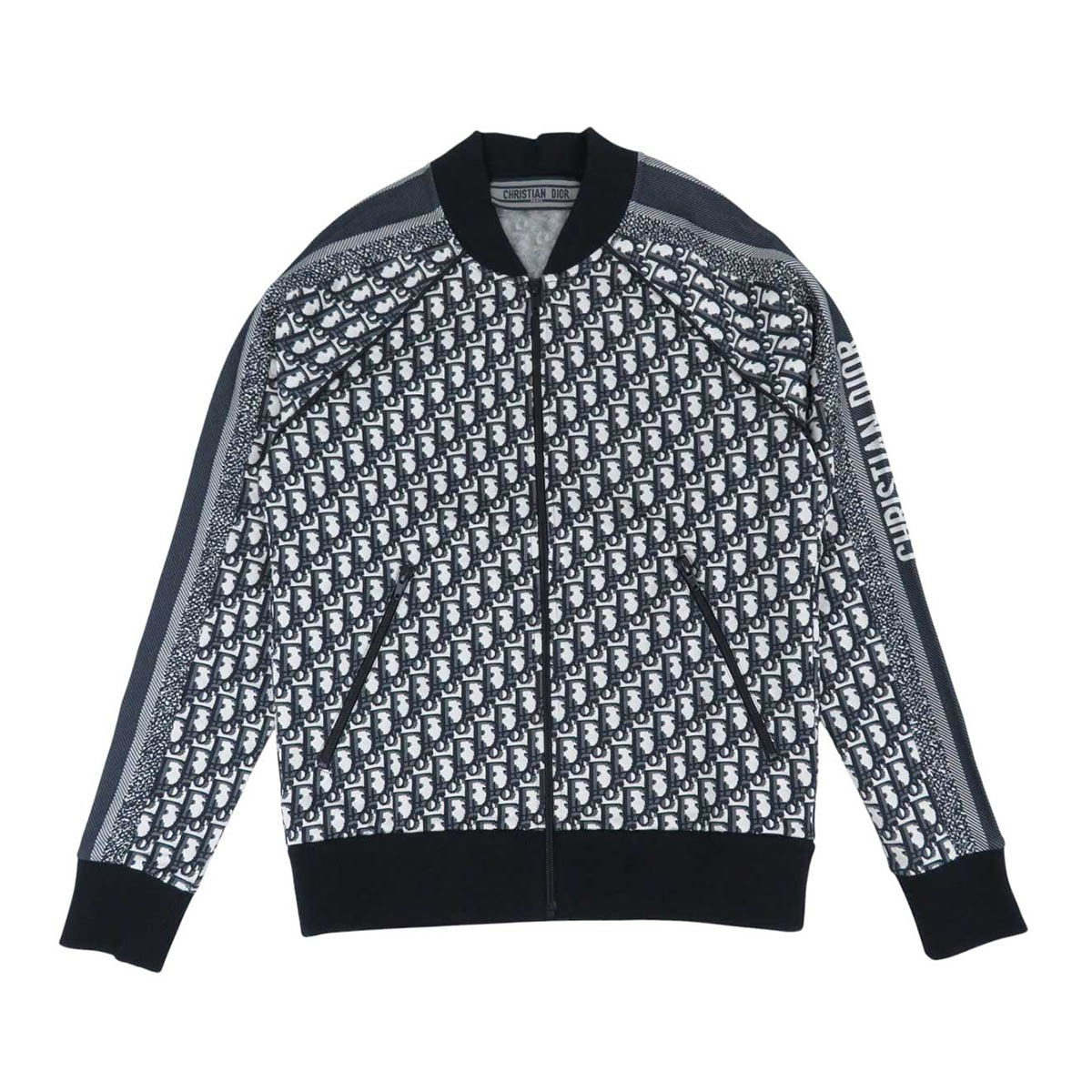 ディオール オブリーク ジップアップ ジャケット クリスチャンディオール 143G33A4057 レディース 中古 【アパレル・小物】拍卖