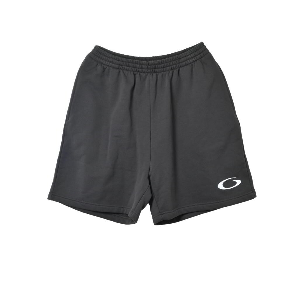 美品 BALENCIAGA ダメージ加工 BBロゴ刺繍 ショート パンツ XS グレー バレンシアガ KL4BHA2B86拍卖