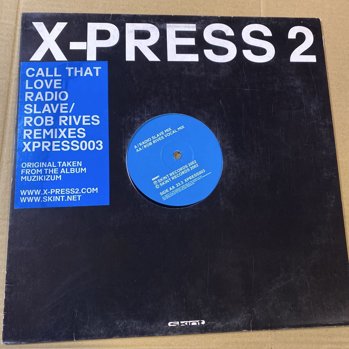 【同梱可】■ X-Press 2 ■ Call That Love (12インチ)★70903★ XPRESS003拍卖
