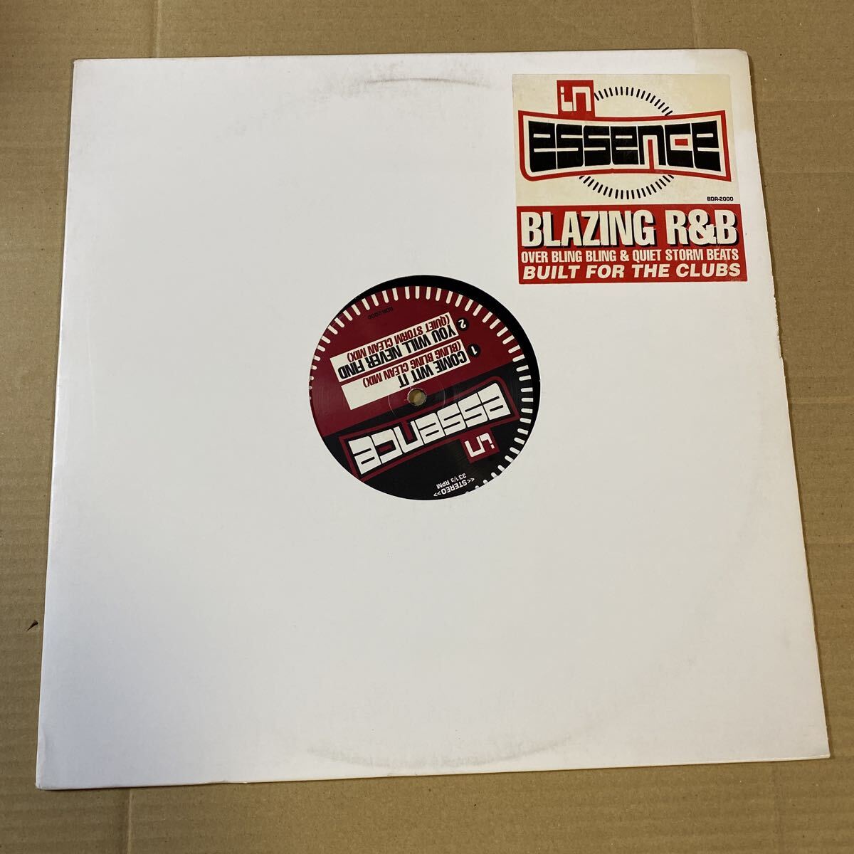 【同梱可】■ In Essence ■Come Wit It / You Will Never Find(12インチ)★70905★BDR-2000拍卖