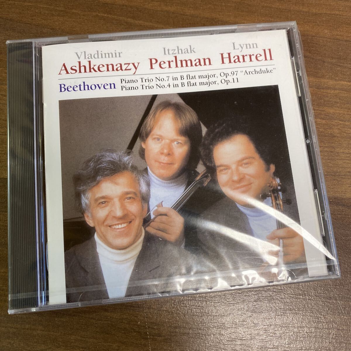 【同梱可】■ベートーヴェン ■ ピアノ三重奏曲第7番大公 & 第4番 アシュケナージ パールマン ハルレ(未開封CD)☆70924★FECC-40517拍卖