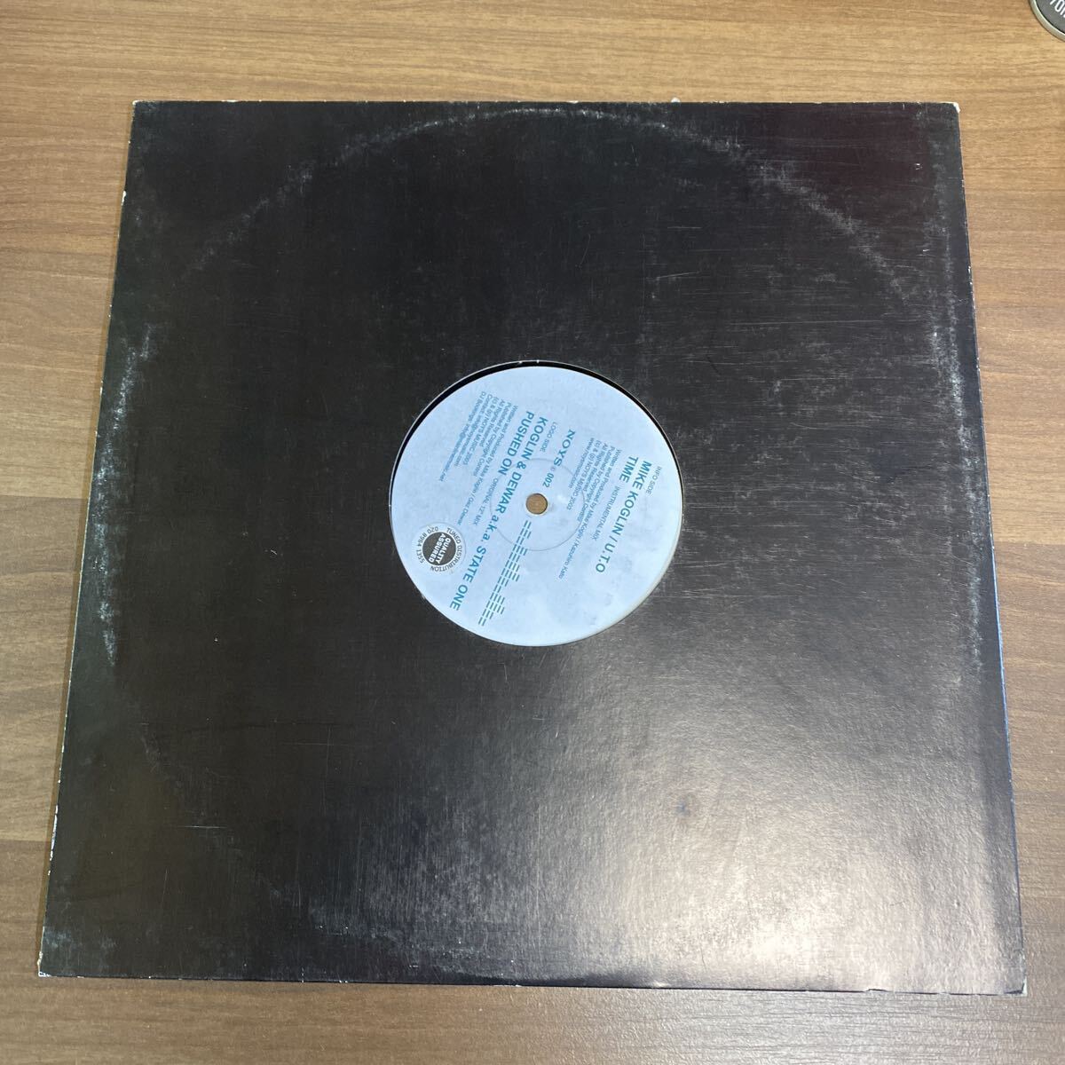 【同梱可】■Mike Koglin & U.T.O / Time Koglin & Dewar A.K.A. State One / Pushed On (12インチシングル)★70924★ NOYS 002拍卖