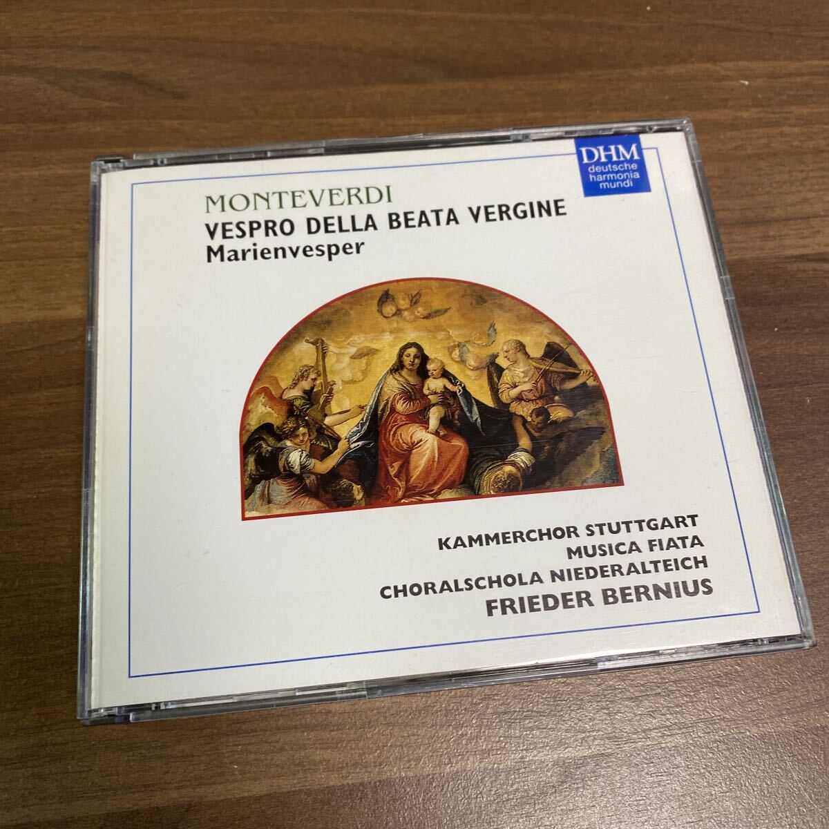 【同梱可】■ モンテヴェルディ ■聖母マリアの夕べの祈り ベルニウス&シュトゥットガルト室内合唱団(CD)★70928 ★BVCD-1607~8拍卖
