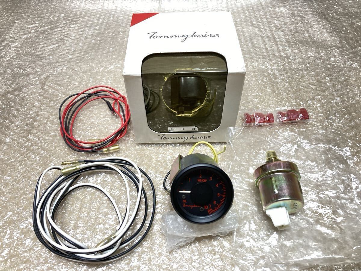 未使用 希少 絶版 トミーカイラ 電子式 油圧計 52Φ メーター Tommykaira BNR32 BCNR33 GT-R GTR R31 R32 R33 R34 S13 S14 S15 Z32 RB26拍卖