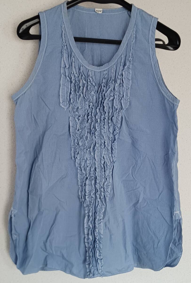 新品同様 45R 45rpm フォーティファイブアール チェック シャツ ブラウス タンクトップ拍卖