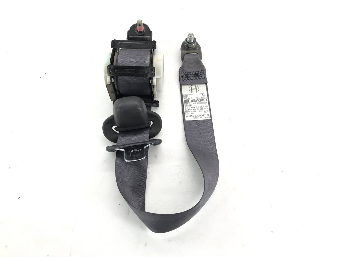 _b193663 スバル サンバートラック TB TT2 シートベルト フロント 左 F/LH 110 TT1 バン TV1 TV2 ディアスワゴン TW1 TW2拍卖