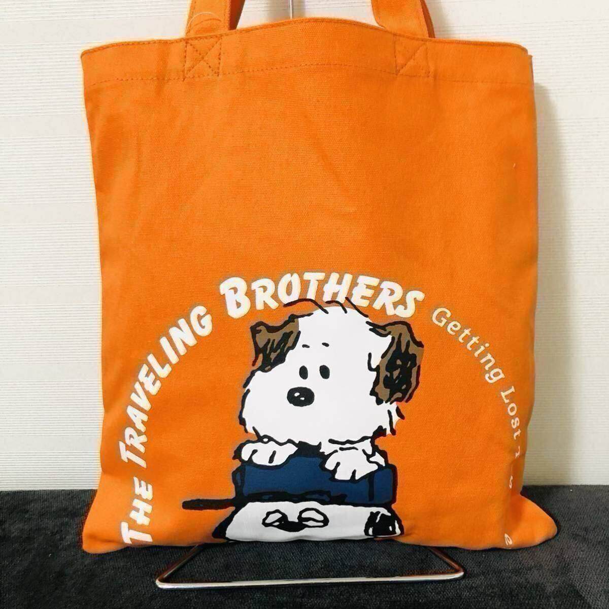 トートバッグ バッグ スヌーピー オレンジ拍卖