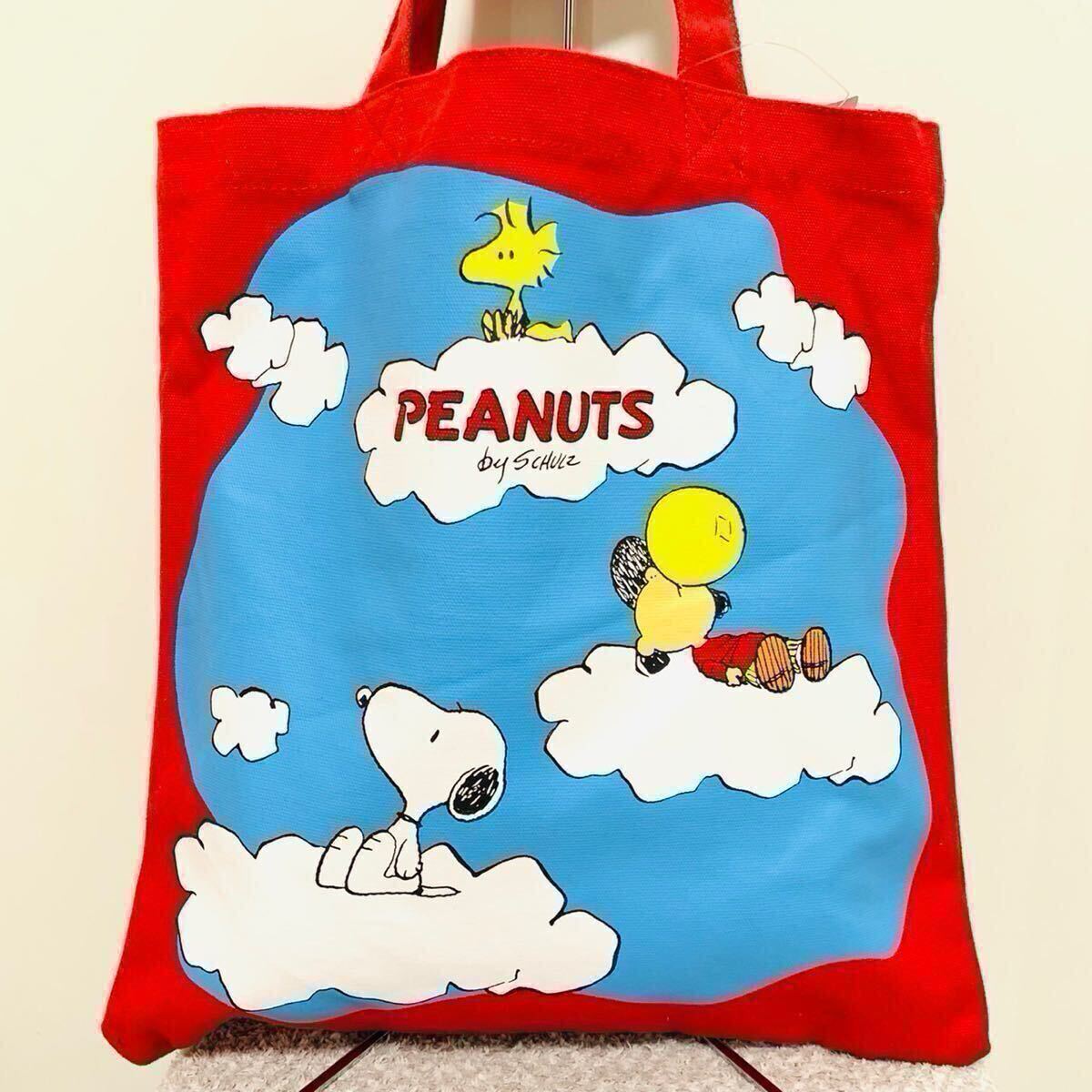 トートバッグ バッグ スヌーピー レッド拍卖