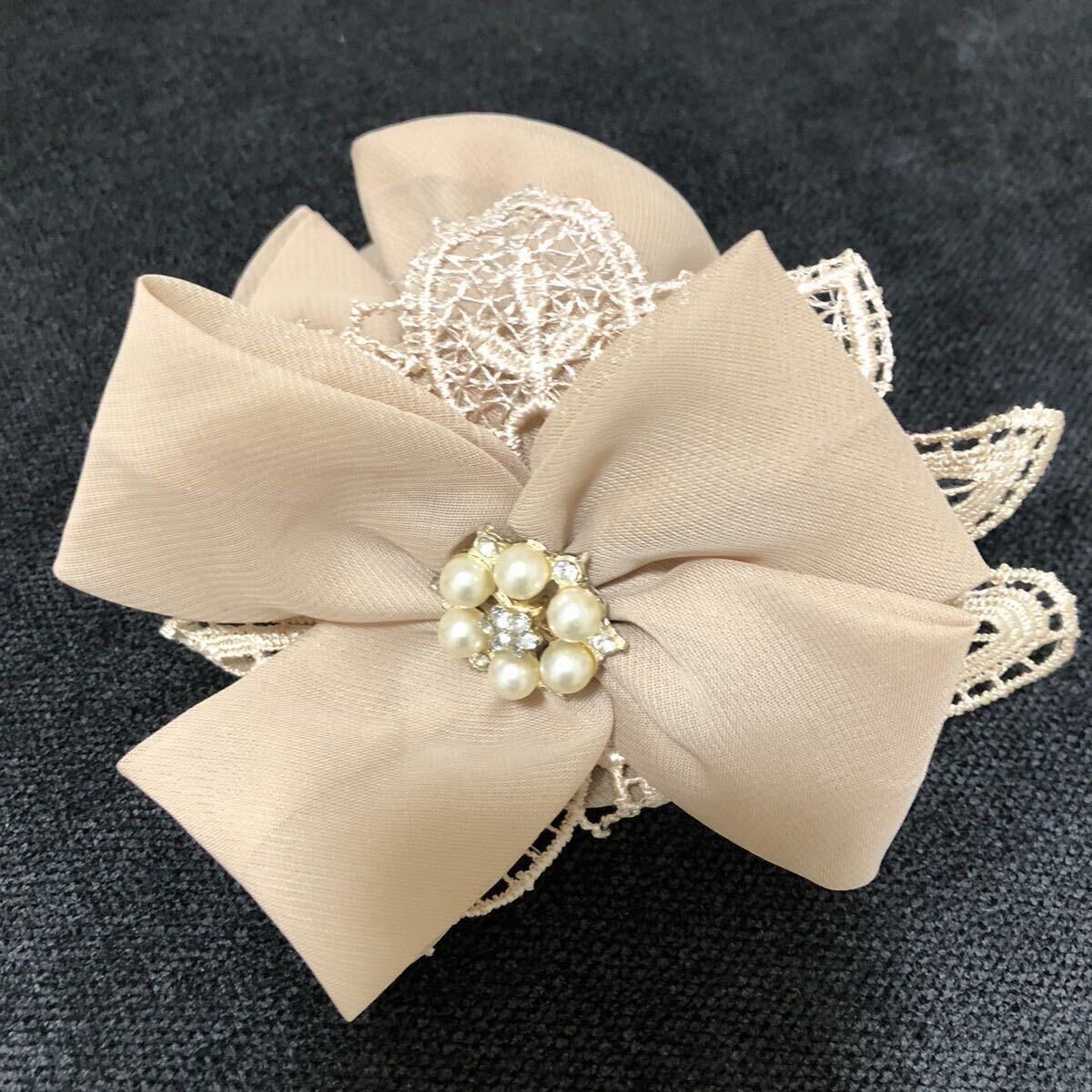 ヘアゴム シュシュ 綺麗 結婚式 二次会 卒業式 入学式拍卖