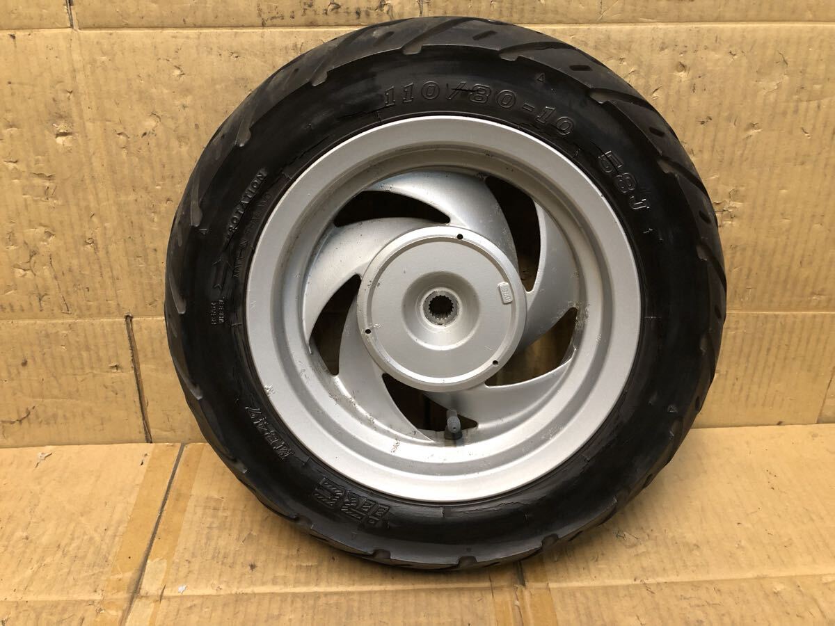 ホンダ キャビーナ 90 純正 リア ホイール 10 x 3.00 リード ジョーカー Lead Joker Cabina拍卖