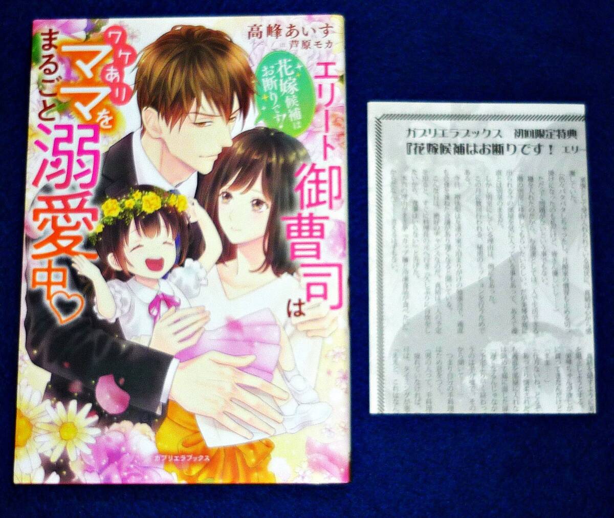 花嫁候補はお断りです! エリート御曹司はワケありママをまるごと溺愛中 ※書下ろしSSペーパー付き (ガブリエラブックス) 単行本●★【214】拍卖