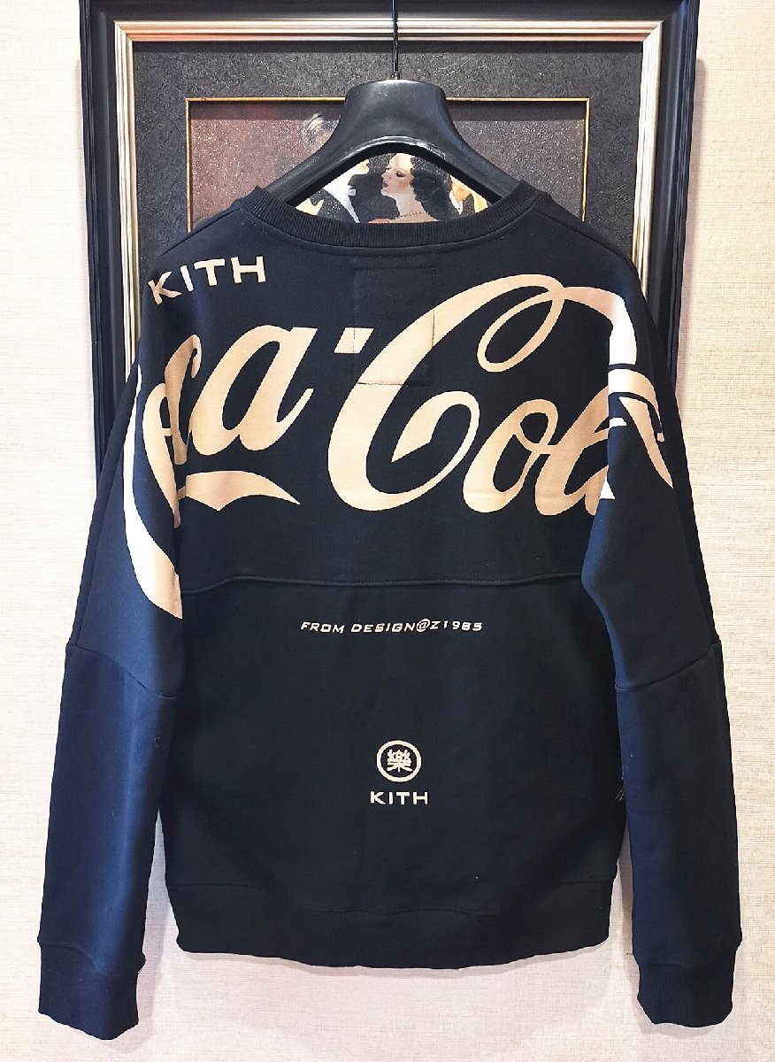 最高級*定価5万★ポルトガル製※限定品◆イタリア・ミラノ発*BOLINI*KITH designer・豪華刺繍※長袖Tシャツ/46/Mサイズ黒拍卖