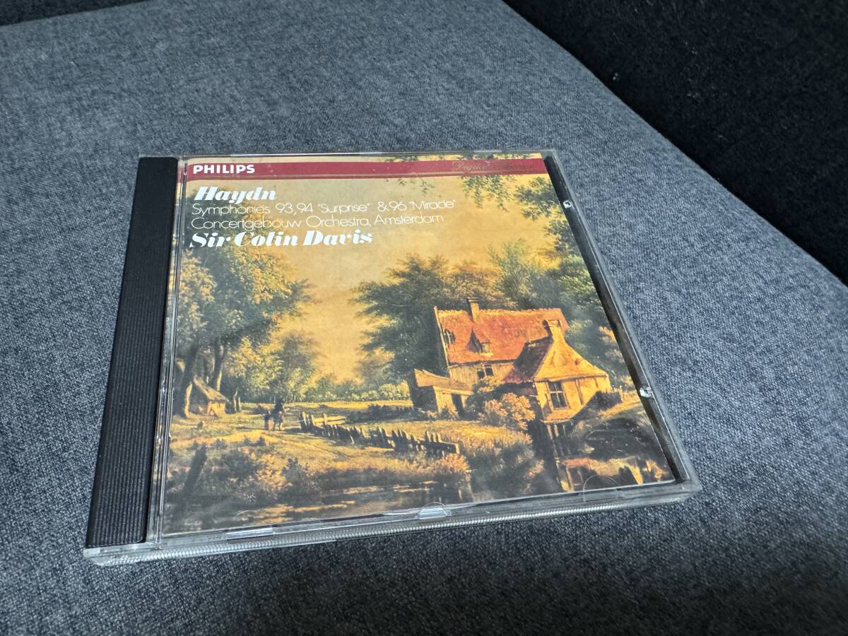 ■ハイドン/交響曲第93番、94番、96番/ コリン・ディヴィス指揮コンセルトヘボー管弦楽団拍卖