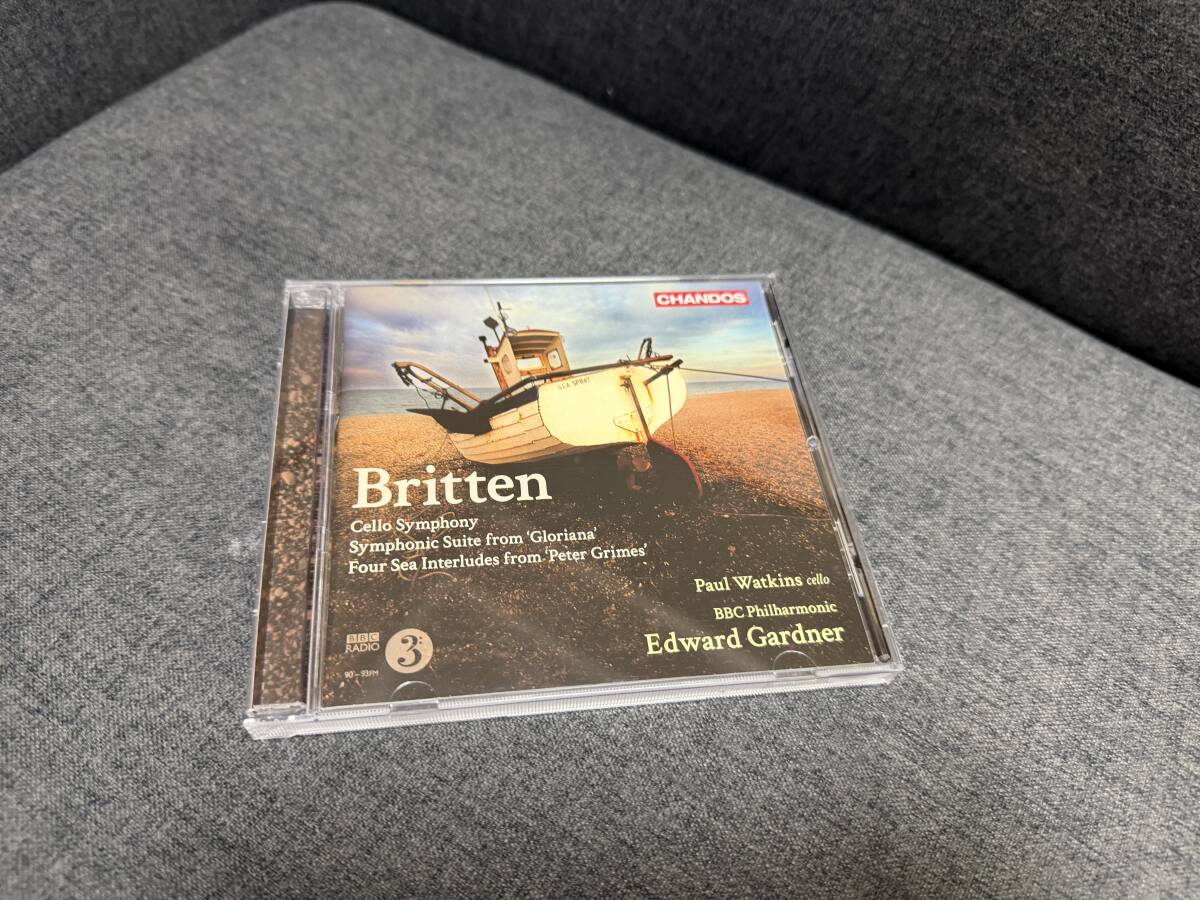 ■ブリテン/チェロ交響曲、歌劇《グロリアーナ》より 交響組曲...エドワード・ガードナー指揮BBCフィルハーモニック, Chandos拍卖