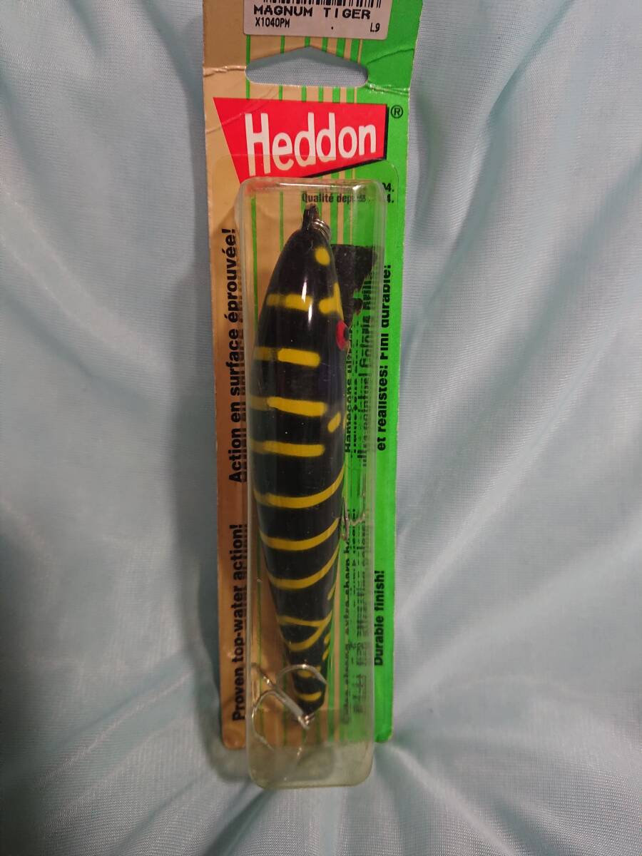 未開封 heddon BIG TIGER ヘドン ビッグタイガー X1040 PM エビスコ拍卖