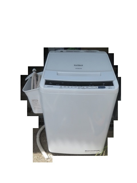 C☆日立 BEAT WASH 全自動洗濯機 8Kg BW-V80CE6形 2018年製 縦型 ◎動作品 大阪和泉市拍卖