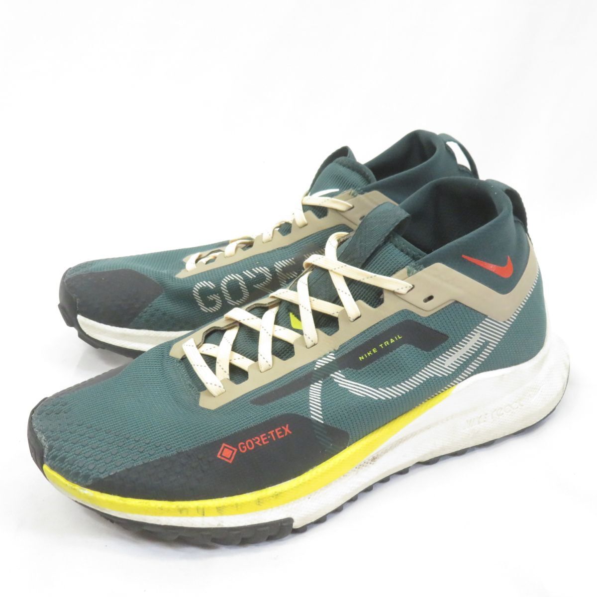 NIKE REACT PEGASUS TRAIL 4 GORE TEX ランニングシューズ スニーカー size27/ナイキ 0901拍卖