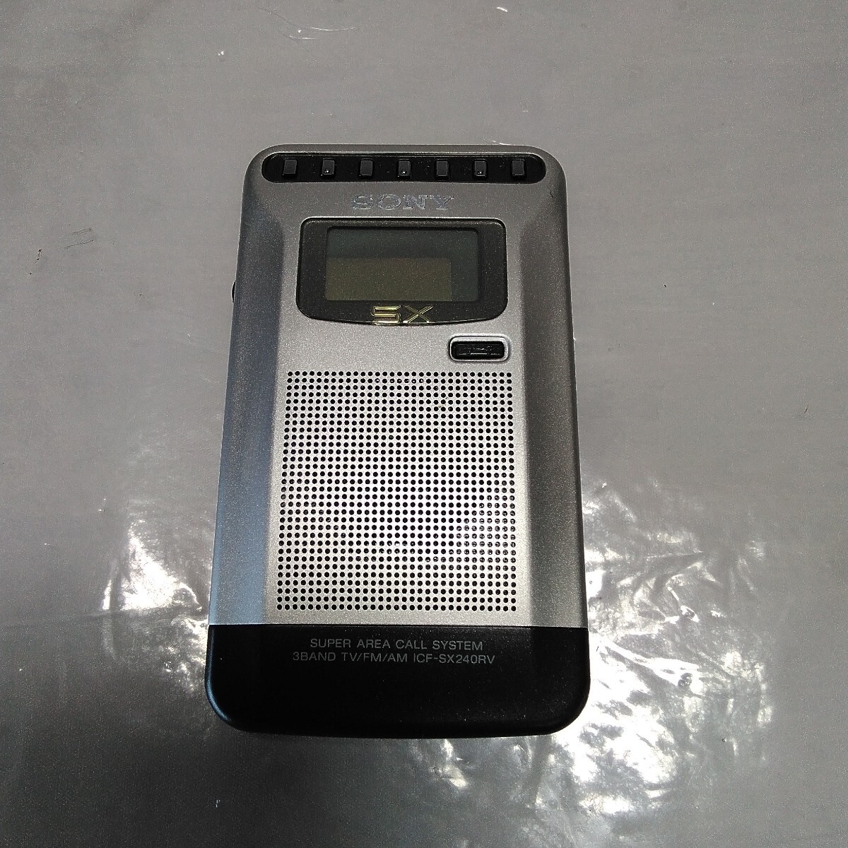 SONY  ICF-SX240RV  ポケットラジオ ジャンク拍卖