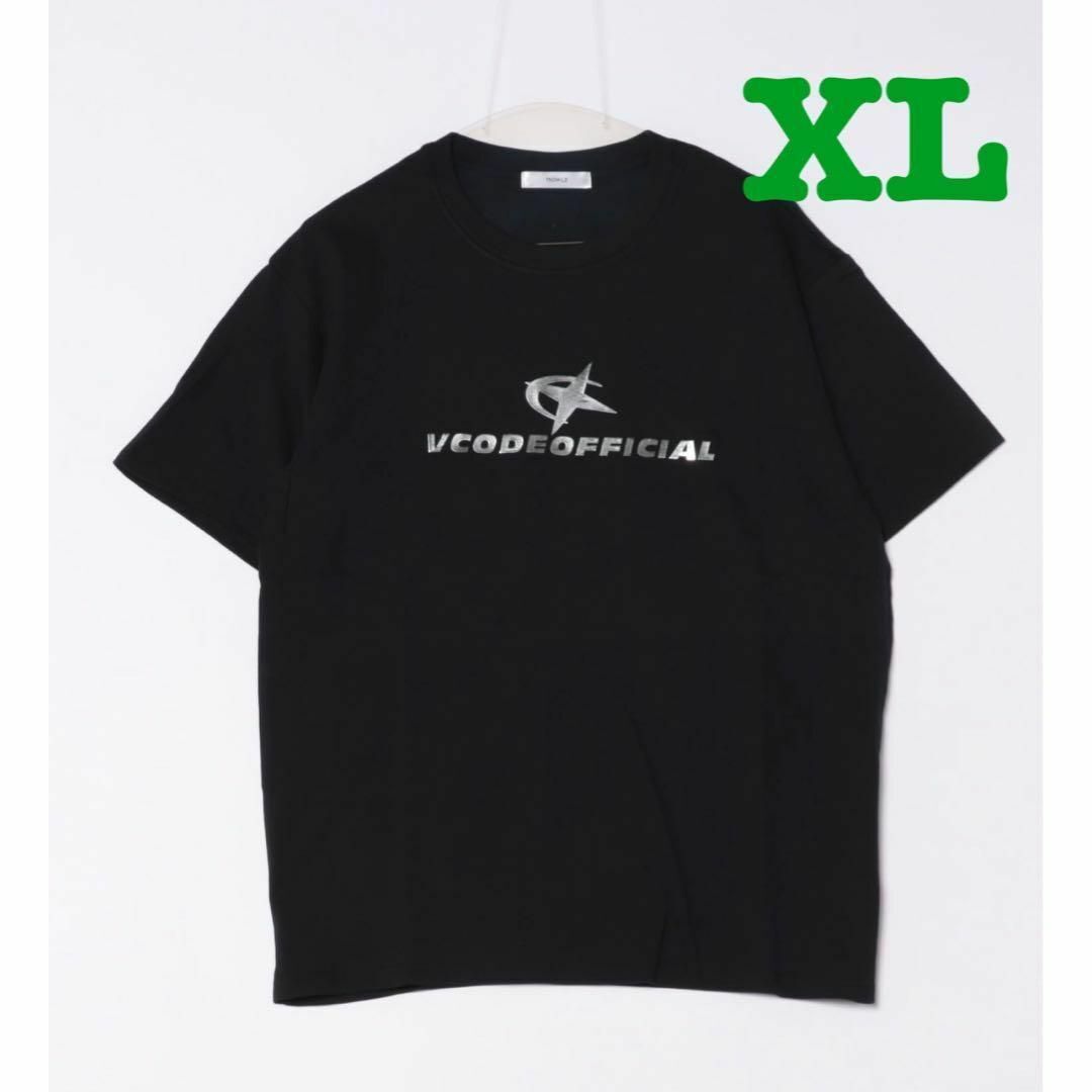 新品 NOWLE 3D フロントロゴTシャツ ブラック XL拍卖