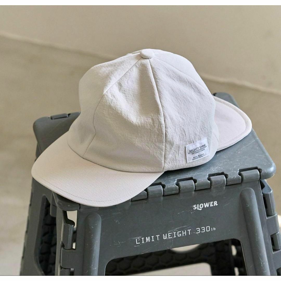 新品 Mighty Shine Sunbrella Cap アイボリー M 前後拍卖