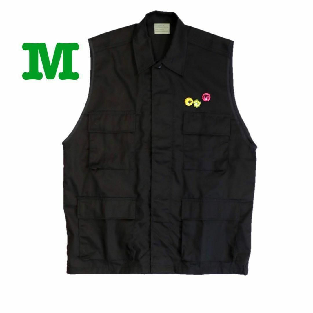 新品 THRIFTY LOOK スリフティールック ベスト ブラック M拍卖