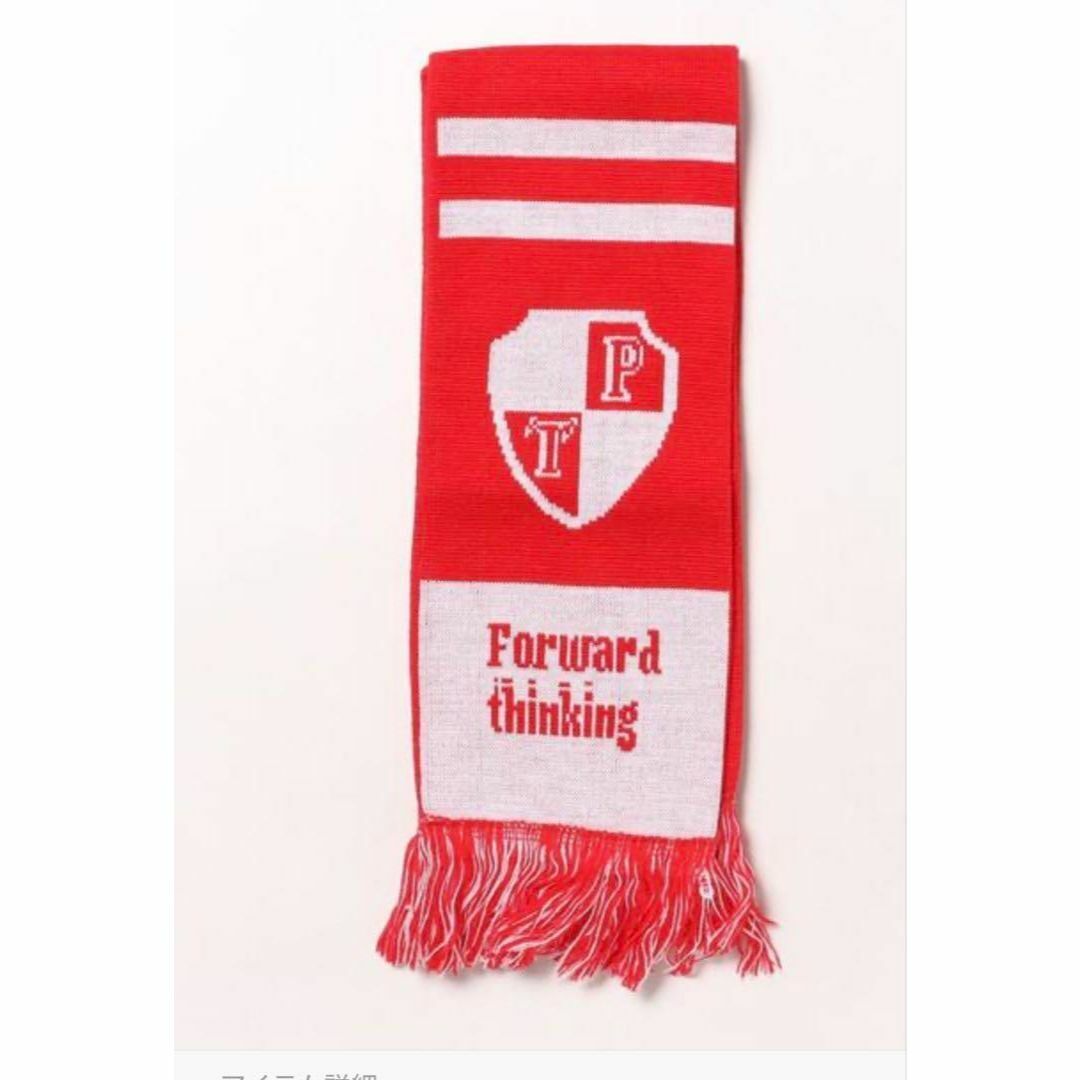 新品 SPINNS サッカーマフラー レッド拍卖