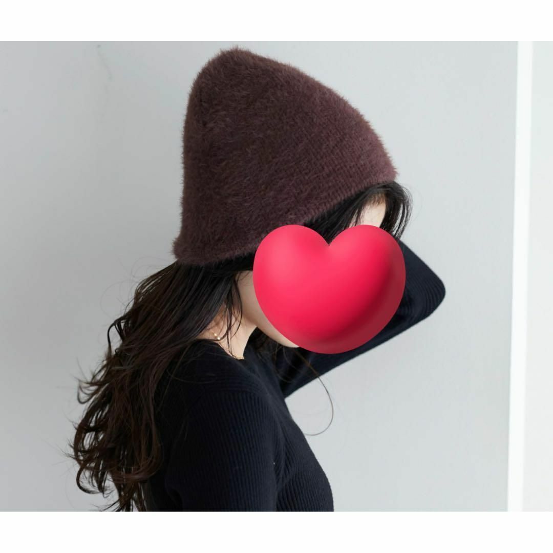 新品 CIAOPANIC TYPY アンゴラタッチビーニー ブラウン拍卖