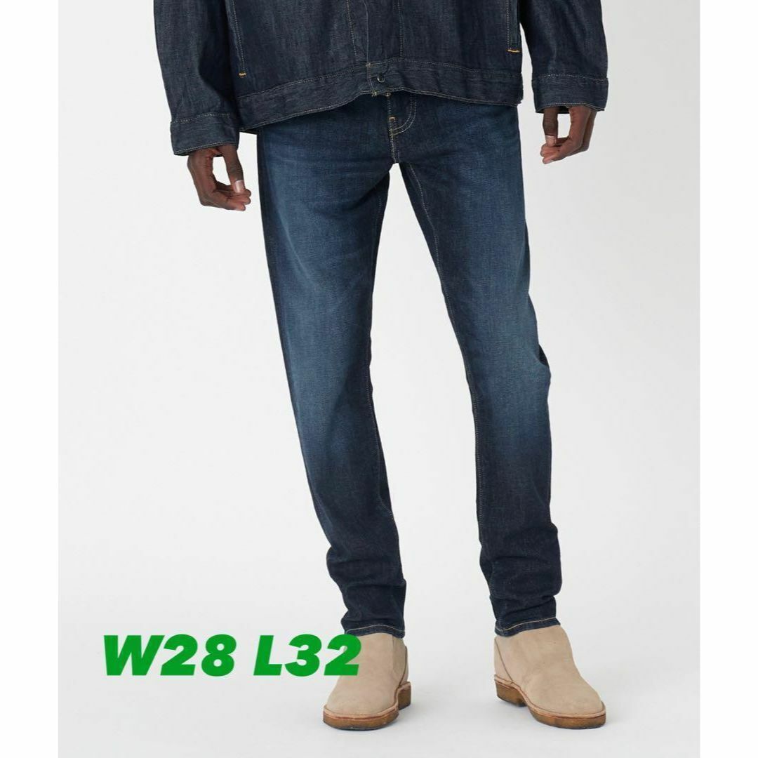 新品 リーバイス 512 スリムテーパードジーンズ ダークインディゴ Sサイズ拍卖