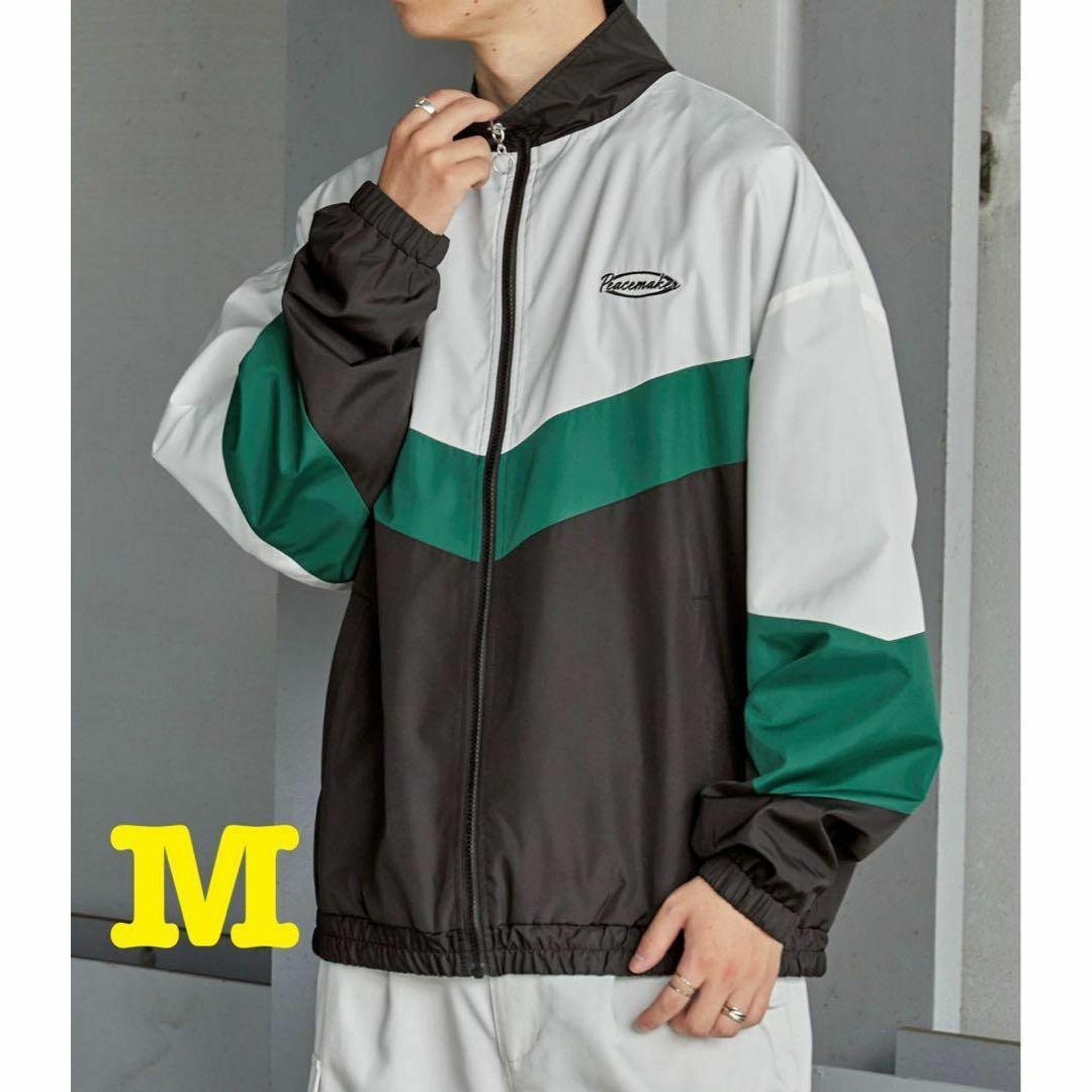 新品 Anchor Smith ビッグシルエット ブルゾン グリーン M拍卖