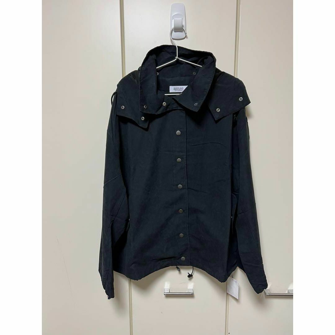 新品 メゾンセレクト BIG マウンテンパーカー 2way ブラック M拍卖