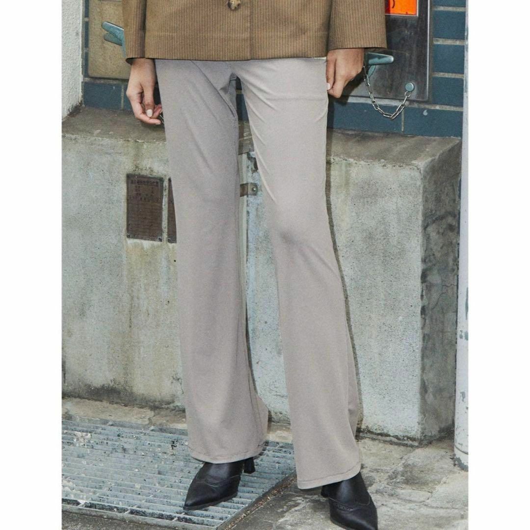 新品 VEQUM ハイウエストリラックスパンツ レディース ベージュ拍卖