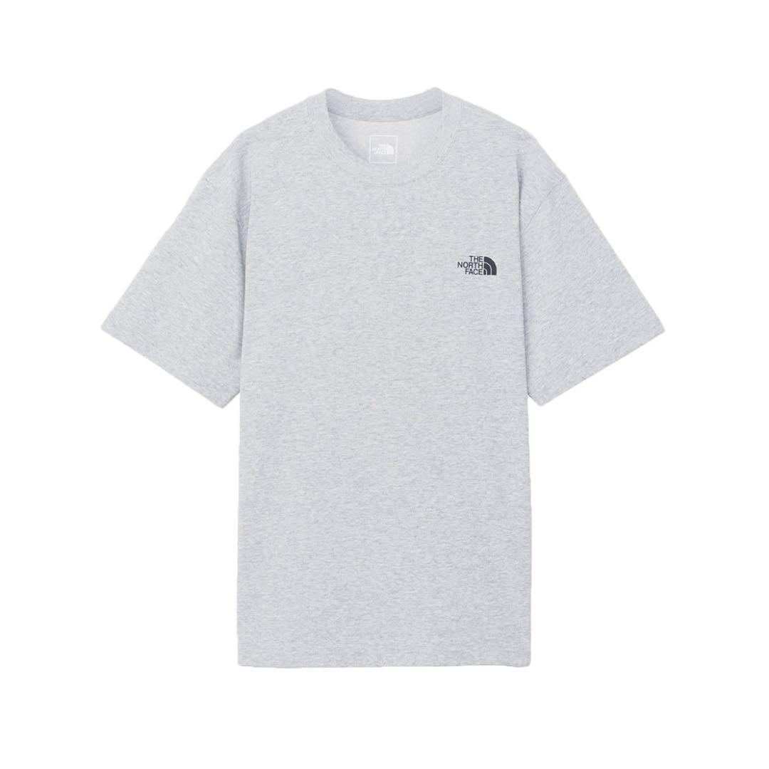 新品 ノースフェイス Tシャツ NT32459 ミックスグレー メンズ M拍卖