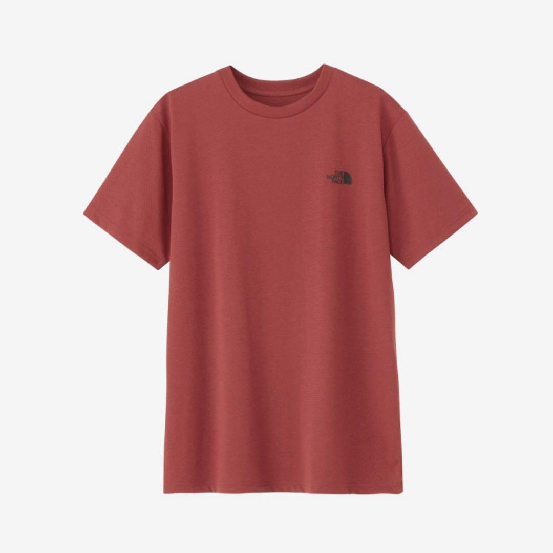 新品 ノースフェイス Tシャツ NT32470 アイアンレッド メンズ M拍卖