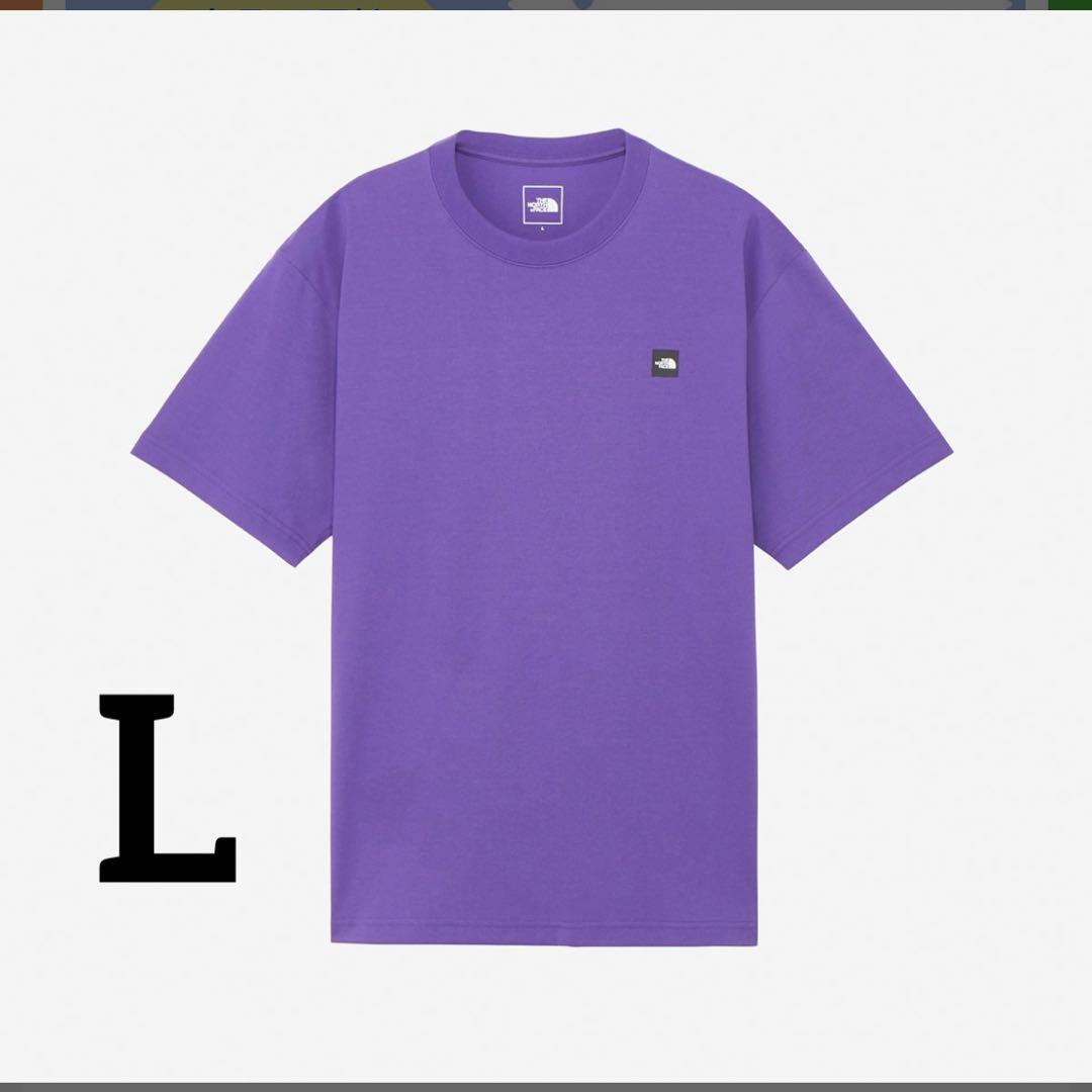 新品 ノースフェイス Tシャツ NT32445 パープル メンズ L拍卖